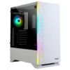 Obrázek ZALMAN skříň S5 White, ATX bez zdroje , RGB
