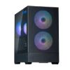 Obrázek ZALMAN case P30 Air, Mini Tower, mATX, 1xUSB 3.0, 1xUSB- C, 3x 140mm ARGB Fan, černá
