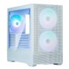 Obrázek ZALMAN case P30 Air, Mini Tower, mATX, 1xUSB 3.0, 1xUSB- C, 3x 140mm ARGB Fan, bílá