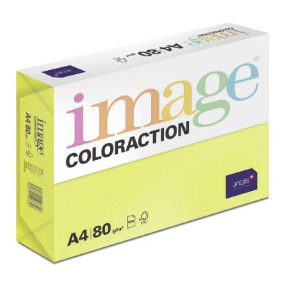 Obrázek Antalis Papír Image Coloraction Ibiza - reflexní žlutá (NeoGb) A3 (80g/ 500ks)