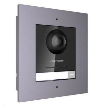 Obrázek Hikvision DS- KD8003- IME1(B)/ Flush, IP zápustný dveřní interkom 1- tlačítkový