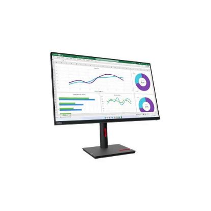 Obrázek LENOVO LCD T32h- 30 - 31.5"', IPS, matný, 16: 9, 2560 x 1440, 178/ 178, 4 ms, 350cd/ m2, 1000: 1, USB- C, HDMI, DP, USB…