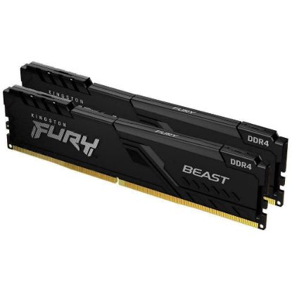 Obrázek KINGSTON DIMM DDR4 16 GB (Kit of 2) 3200MT/ s CL16 FURY Beast Černá
