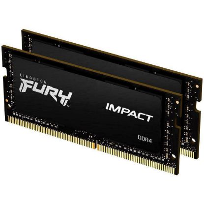 Obrázek KINGSTON SODIMM DDR4 64 GB (Kit of 2) 3200MT/ s CL20 FURY Impact