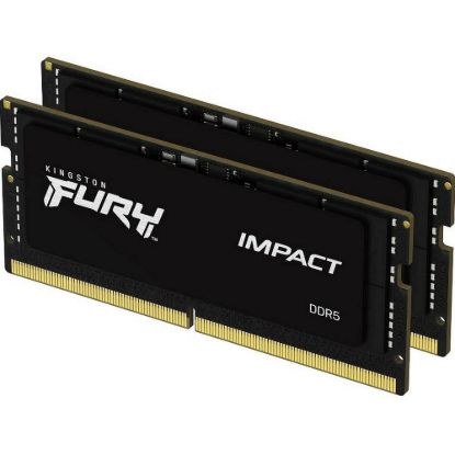 Obrázek KINGSTON SODIMM DDR5 32 GB (Kit of 2) 4800MT/ s CL38 FURY Impact