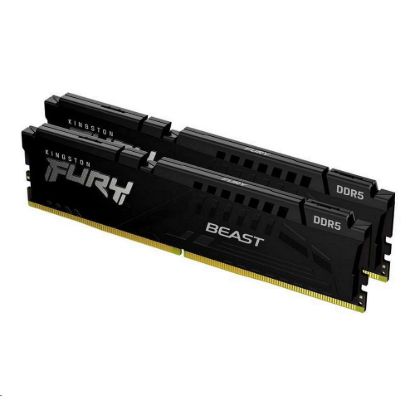 Obrázek KINGSTON DIMM DDR5 64 GB (Kit of 2) 6000MT/ s CL36 FURY Beast Černá EXPO