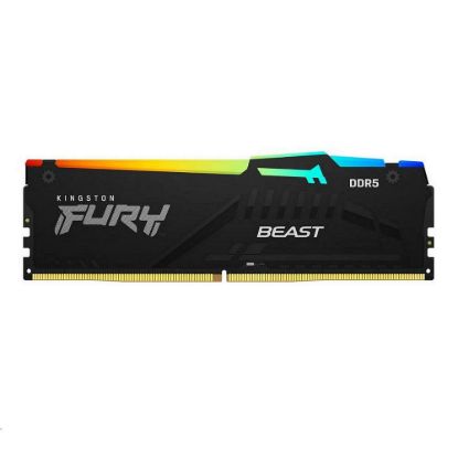 Obrázek KINGSTON DIMM DDR5 8 GB 5600MT/ s CL36 FURY Beast RGB EXPO