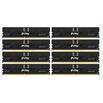 Obrázek KINGSTON DIMM DDR5 128 GB (Kit of 8) 5600MT/ s CL36 FURY Renegade Pro ECC Reg PnP