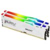 Obrázek KINGSTON DIMM DDR5 32 GB (Kit of 2) 5600MT/ s CL40 FURY Beast Bílá RGB XMP