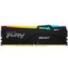 Obrázek KINGSTON DIMM DDR5 128 GB (Kit of 4) 5600MT/ s CL40 FURY Beast RGB XMP