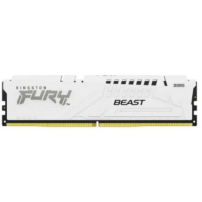 Obrázek KINGSTON DIMM DDR5 32 GB 6400MT/ s CL32 ECC FURY Beast EXPO Bílá