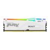 Obrázek KINGSTON DIMM DDR5 32 GB 6400MT/ s CL32 Non- ECC FURY Beast RGB EXPO, Bílá