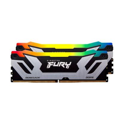 Obrázek KINGSTON CUDIMM DDR5 48 GB (Kit of 2) 8400MT/ s CL40 FURY Renegade RGB Silver XMP