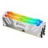 Obrázek KINGSTON DIMM DDR5 48 GB(Kit of 2) 8000MT/ s CL38 FURY Renegade RGB White