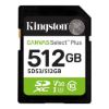 Obrázek Kingston SDXC karta 512 GB Canvas Select Plus, U1, V10, A1