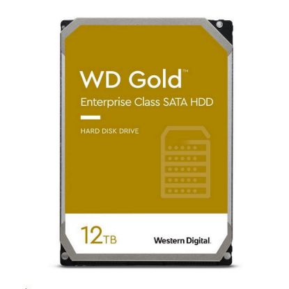 Obrázek WD GOLD WD122KRYZ 12 TB, SATA III 3.5", 512MB 7200RPM, 255MB/ s, CMR, Enterprise