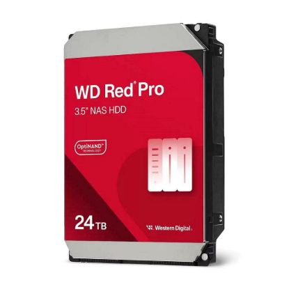 Obrázek WD RED Pro NAS WD241KFGX 24 TB, SATA III 3.5", 512MB 7200RPM, 287MB/ s, CMR