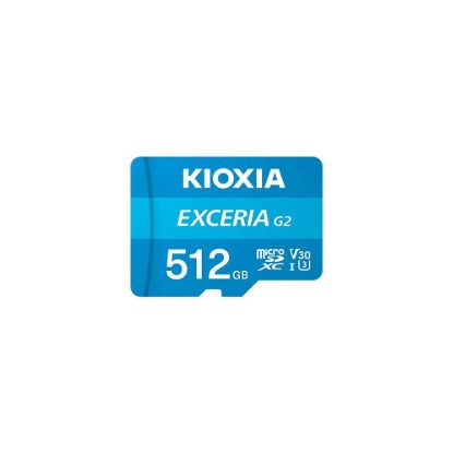 Obrázek KIOXIA microSDXC Karta EXCERIA G2 512 GB, UHS- I U3 V30, s Adaptérem