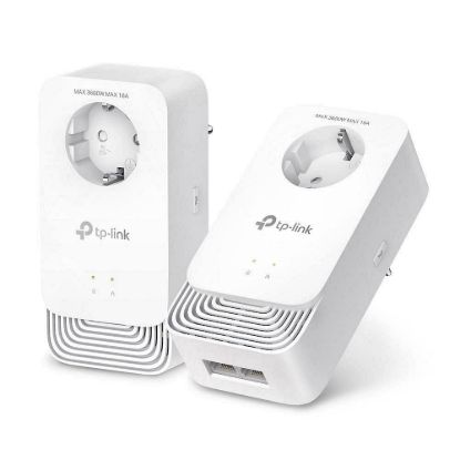 Obrázek TP- Link PG2400P KIT průchozí powerline set (G.hn2400, 2xGbE)