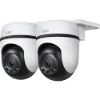 Obrázek TP- Link Tapo C510 W(2- pack) venkovní- outdoor kamera, (3MP, PTZ, 2K 1296p, WiFi, IR 30m, micro SD card)