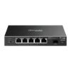 Obrázek TP- Link OMADA switch SG2206MP (5xGbE, 1xSFP, 4xPoE+, 63 W, fanless)