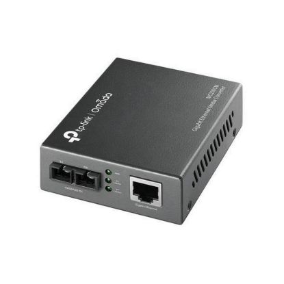 Obrázek TP- Link OMADA MC200CM media konvertor (1xGbE, 1x duplex SC/ UPC, MM, 850nm, 550m)