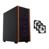 Obrázek 1stCOOL skříň G6 Noble, Mid Tower, ATX, AU, 3x 120mm Fan, Černá