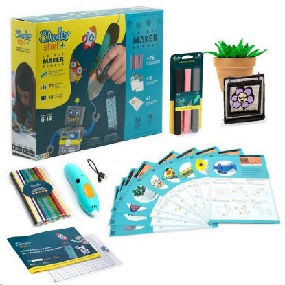 Obrázek 3Doodler 3D Pero Start+ Bundle + 147 náplní, 12 šablon, 9 karet aktivit, podložka