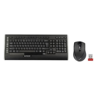 Obrázek A4tech 9300F set bezdr. kláv. + bezdr. V- Track optická myš, CZ/ US, USB