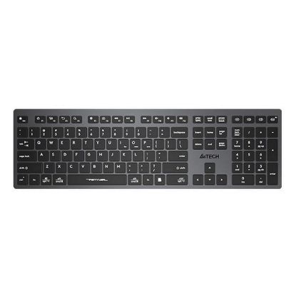 Obrázek A4tech FBX50C, bezdrátová kancelářská klávesnice, šedá