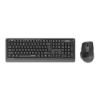 Obrázek A4tech FGS1035Q, bezdrátový kancelářský set klávesnice s myši, šedá