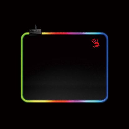Obrázek A4tech Bloody Podložka pod myš MP- 45N, vel. L (450×400mm), RGB, Černá