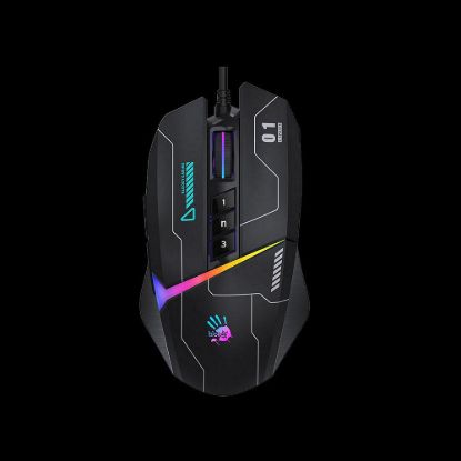 Obrázek A4tech Bloody Myš W60 Max Activated, podsvícená herní myš, 12000 DP I, USB, Černá