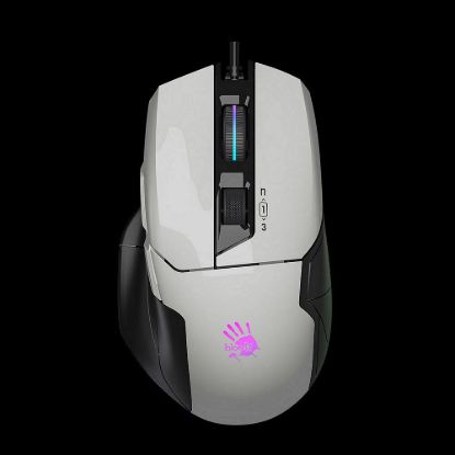 Obrázek A4tech Bloody Myš W70 Max Activated, podsvícená herní myš, 12000 DP I, USB, Bílá
