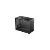 Obrázek DEEPCOOL Case CH160 PLUS, mATX, Průhledná bočnice, černá