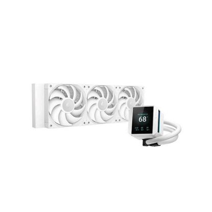 Obrázek DEEPCOOL Vodní chladič MYSTIQUE 360 WH, ARGB, 3x 120mm, AM5, LGA1851, bílá