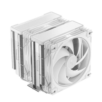 Obrázek DEEPCOOL CPU Chladič AG620 G2 WH, 2 x 120mm, LGA1851, AM5, bílá