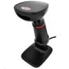 Obrázek Virtuos CCD 2D čtečka HT- 855A, USB, stojánek, černá