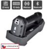 Obrázek Virtuos CCD 2D průmyslová bezdrátová čtečka HW- 857, USB, tmavě šedá
