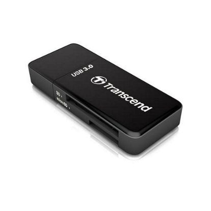 Obrázek TRANSCEND Card Reader F5, USB 3.0, Black
