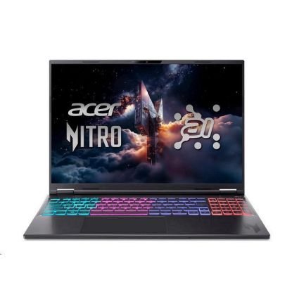 Obrázek ACER NTB Nitro 16S AI (AN16S- 61- R3HE), R9 AI- 365, 16" WQXGA, 32 GB, 1 TB SSD, RTX 5070, W11H, Black