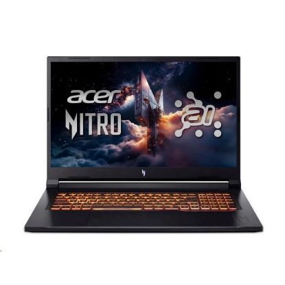 Obrázek ACER NTB Nitro V 17 AI (ANV17- 41- R776), R7 AI 260, 17.3" QHD, 32 GB, 1 TB SSD, RTX 5070, Linux, Black