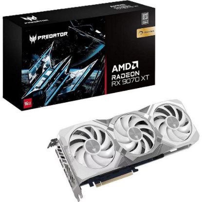 Obrázek ACER Grafická karta AMD PB RX9070XT 16G White Edition OC