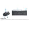 Obrázek DELL Multi- Device Wireless Keyboard and Mouse - KM7120 W - Czech/ Slovak