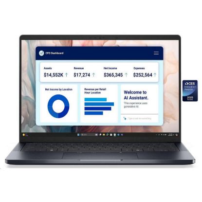 Obrázek DELL NTB Pro 14 Premium PA14250/ U5- 236V/ Evo/ 16 GB/ 512SSD/ 14" FHD+/ IR Cam & Mic/ WLAN/ vPro/ Backlit Kb/ W11 Pro…