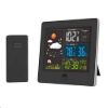 Obrázek Solight TE80 meteostanice, barevný LCD, teplota, vlhkost, RCC, černá