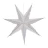 Obrázek Solight LED vánoční hvězda, závěsná, 60cm, 20x LED, časovač, 2x AA