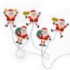 Obrázek Solight LED okenní řetěz - Santa, 6x LED, přísavný, 120cm, 2x AA