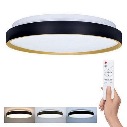 Obrázek Solight LED osvětlení s dálkovým ovladačem Cala, 48 W, 3360lm, 38cm, změna chromatičnosti, stmívatelné