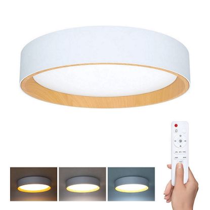 Obrázek Solight LED osvětlení s dálkovým ovladačem Larios White, 48 W, 3360lm, 39cm, změna chromatičnosti, stmívatelné